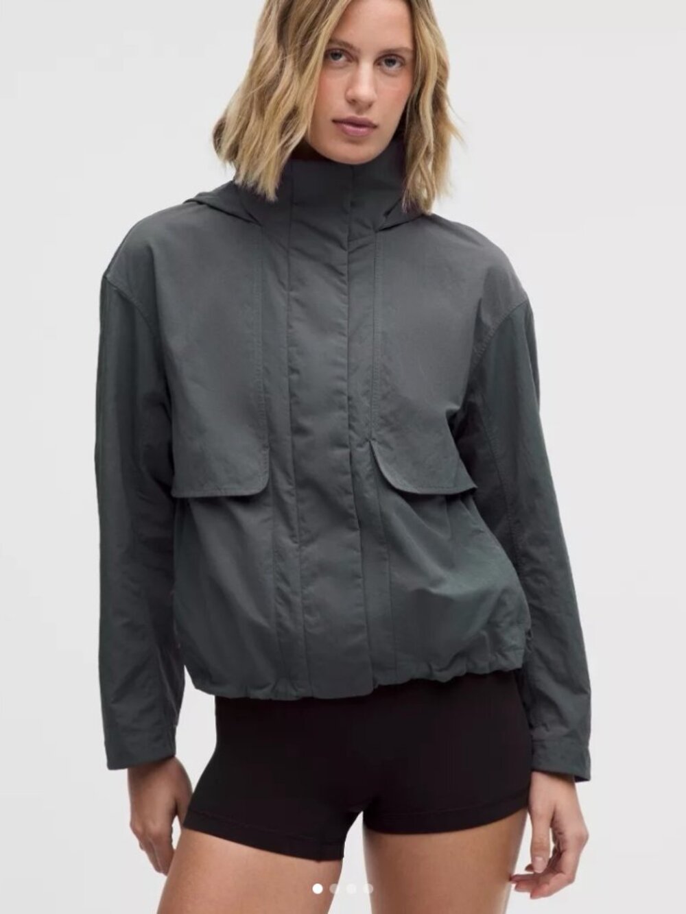 Always Effortless Classic-Fit Jacket Onyx Grey (6)